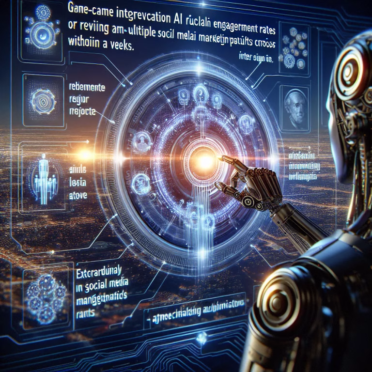Discover how AI revolutionizes social media marketing, boosting engagement by 70% in weeks. Unveil the future now!