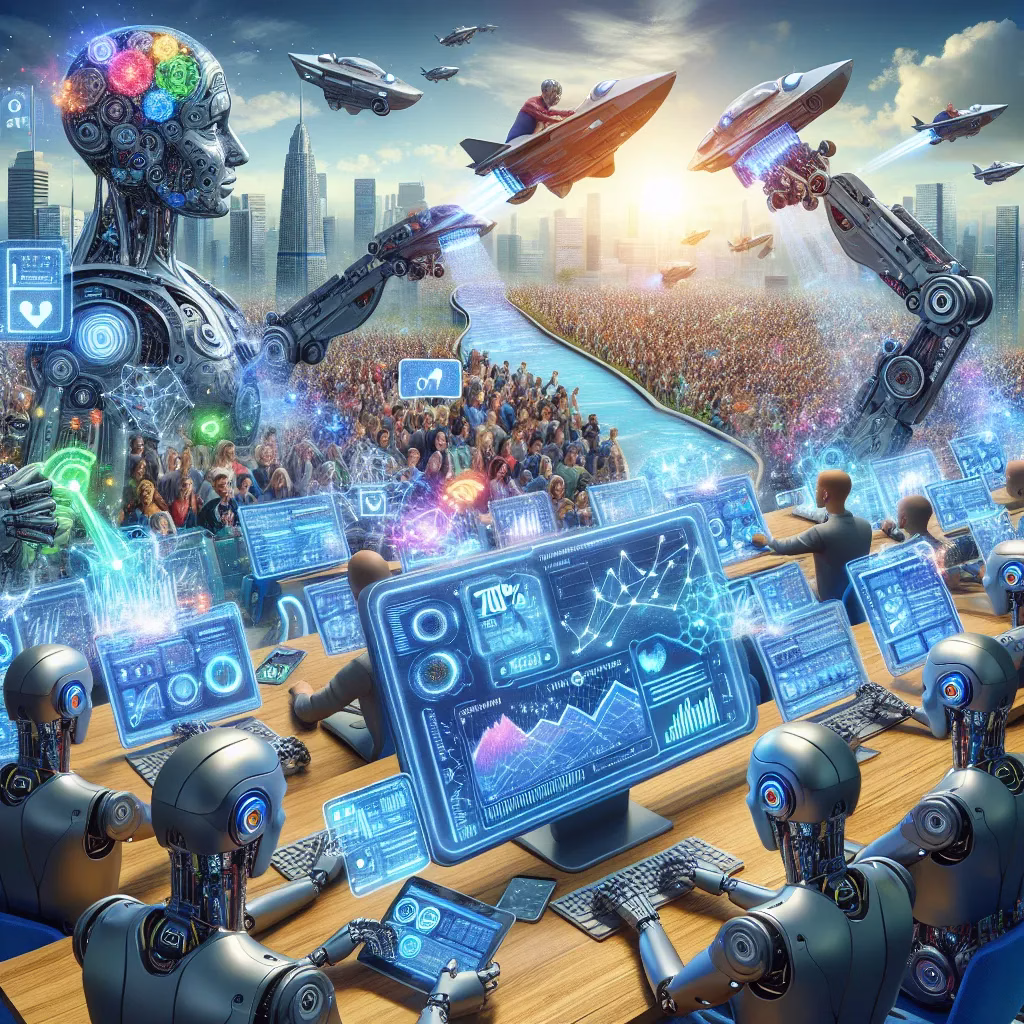 Discover how AI revolutionizes social media marketing, transforming engagement rates by 70% in a single month. Unleash the power of automation to skyrocket your online presence today!