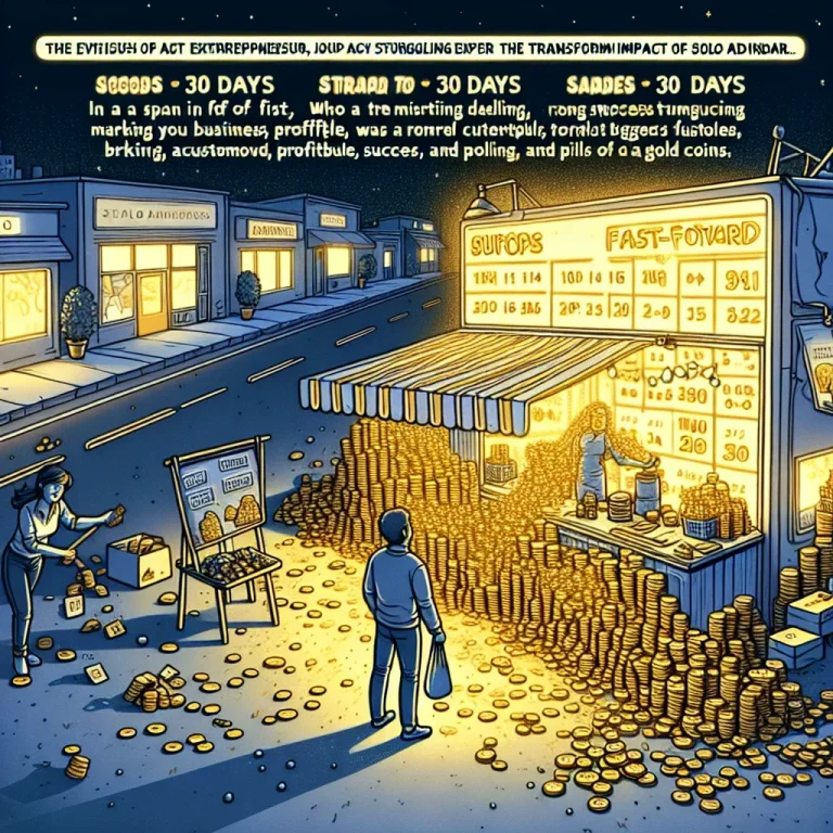 Discover how Solo Ads transformed one entrepreneur's struggling business into a profit powerhouse in just 30 days.