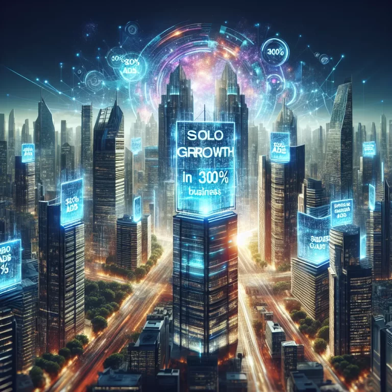 Discover the secret weapon: How solo ads can skyrocket your business growth by 300% in just 30 days.