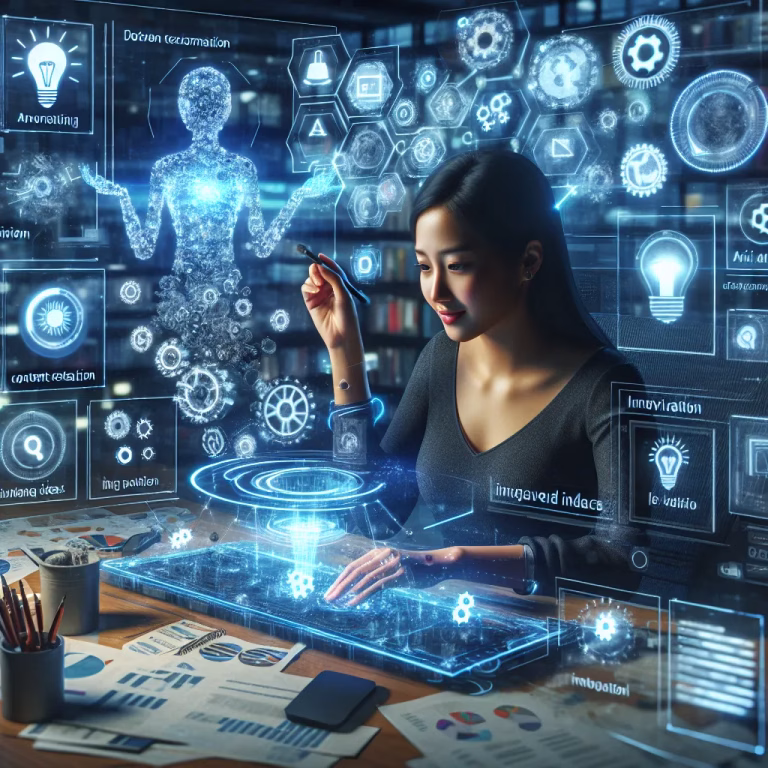 Unlocking the Future: How AI Transforms Content Creation, Saving You 50% Time and Doubling Engagement.